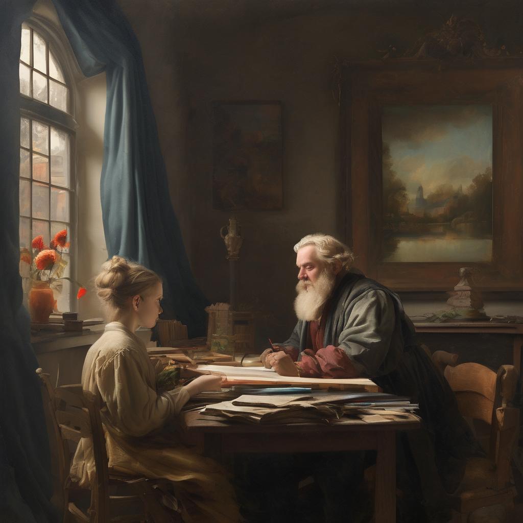 Ο στυλ και οι τεχνικές του καλλιτέχνη